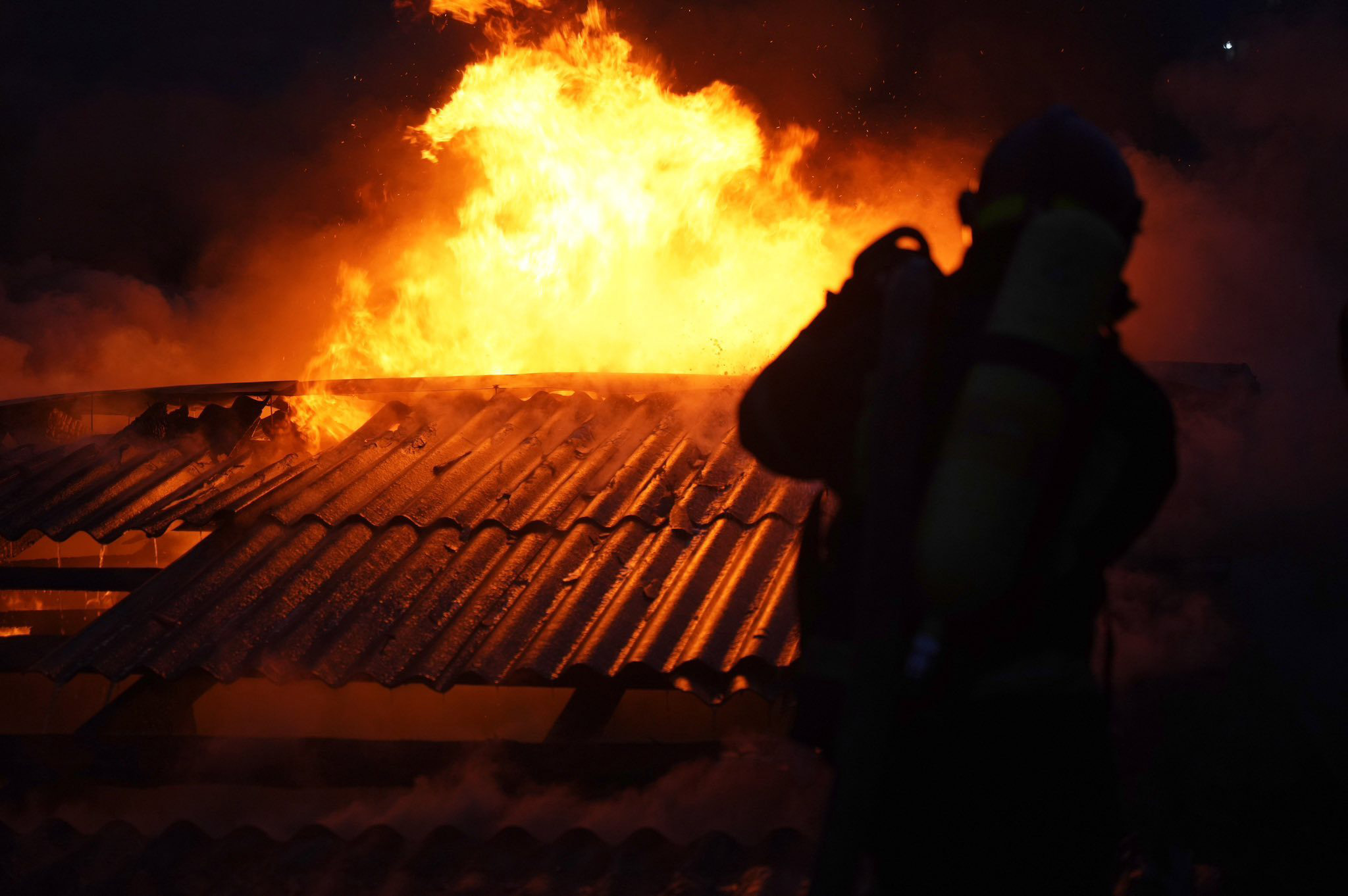Перша допомога постраждалим від пожежі
